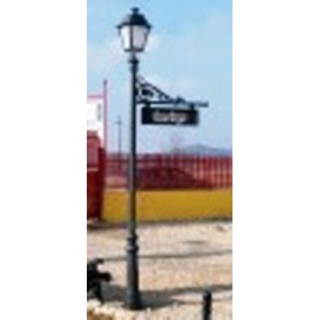 Street Sign Post with light 'VILLA-550.INDICO-Villa'