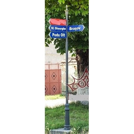 Street Sign Post 'VILLA-INDICO-4'