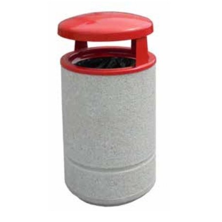 Concrete outdoor bin for sorting 'Autogrill 1 / 136L'