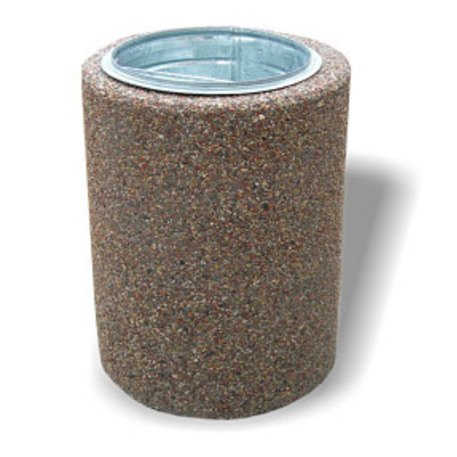 Concrete litter bin '48xH/62cm / 40L'