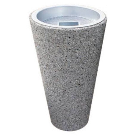 Concrete litter bin '45xH/80cm / 70L'