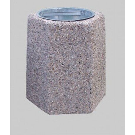 Concrete litter bin '56xH/60cm / 40L'