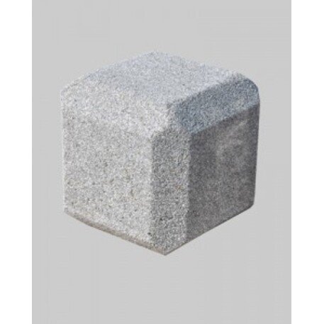 Betoninis atitvėrimo stulpelis apdirbtas granito skaldele '40x40xH/40cm'