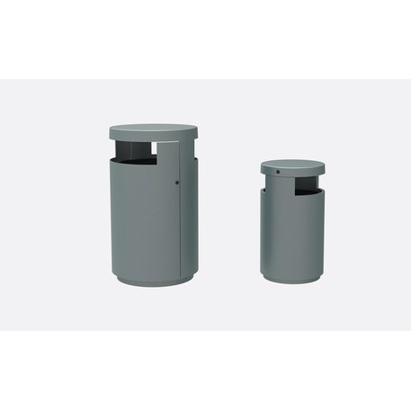 Metal litter bin 32L / 80L 'Urbus'