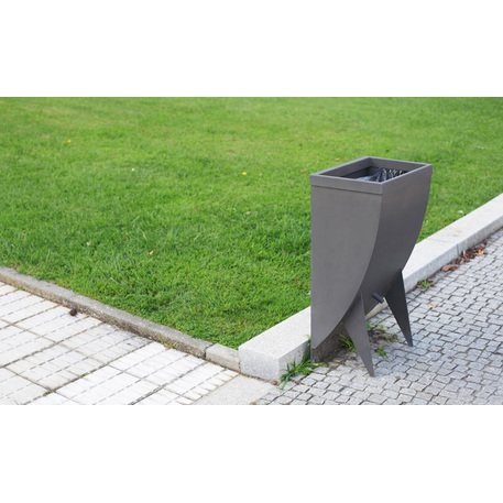 Metal litter bin 'Daciano / 60L'