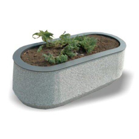 Concrete flower planter '158x74x48cm'