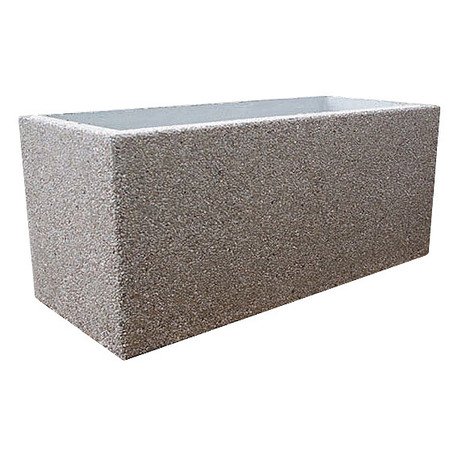 Concrete flower planter 116x50xH/40cm