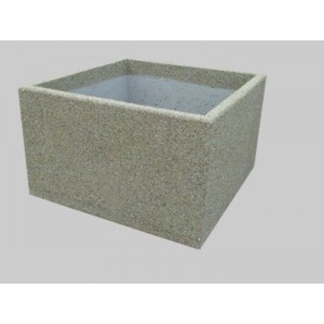 Concrete flower planter 100x100xH/60cm