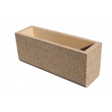 Concrete flower planter 100x30xH/40cm