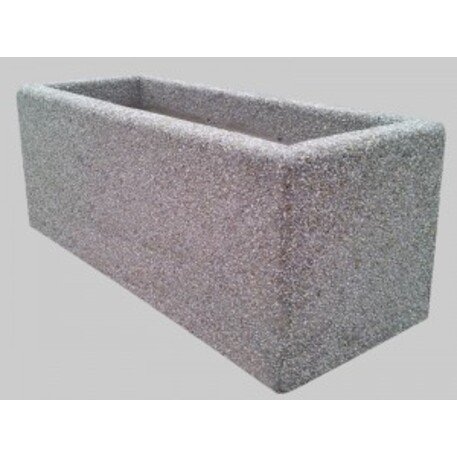 Concrete flower planter 100x40xH/40cm