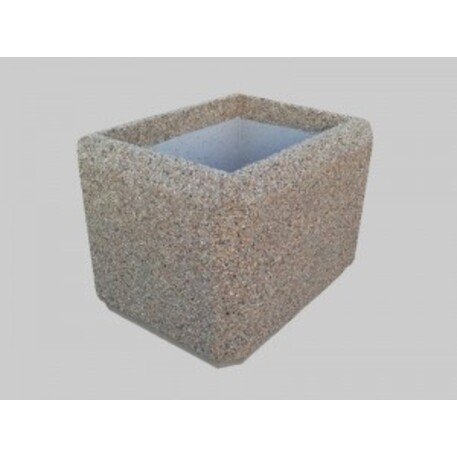 Concrete flower planter 60x40xH/40cm