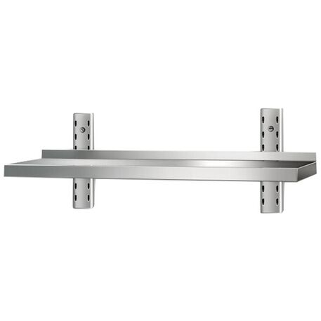 Mensola pensile in acciaio inox (800 x 300 x 40mm)