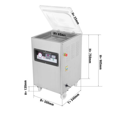 Vacuummachine 20m³/h - 390mm