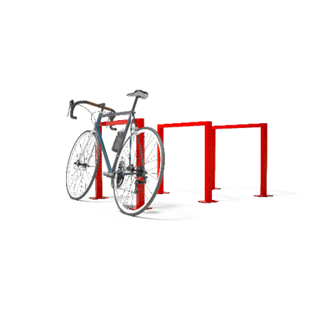 Nerūdijančio plieno arba dažytas dviračių stovas 'SRM095 / Miami'