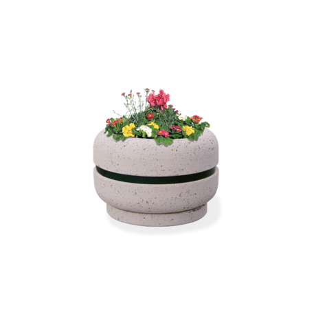 Concrete flower planter 'C9015/ ø120xH/80cm'