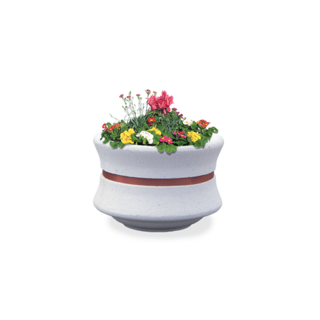 Concrete flower planter 'C9010 / ø60xH/65cm'