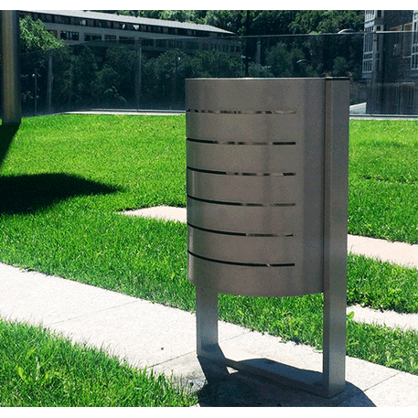 Metal litter bin 'Boulevard / 60L'