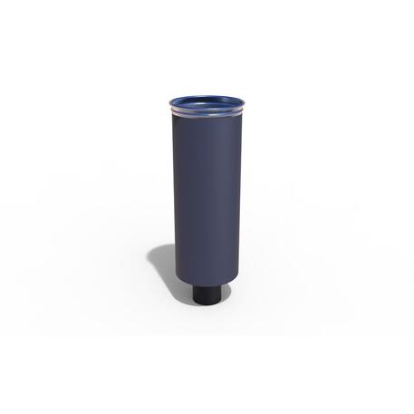 Metal litter bin 70L 'STF/21-07-09MDL'