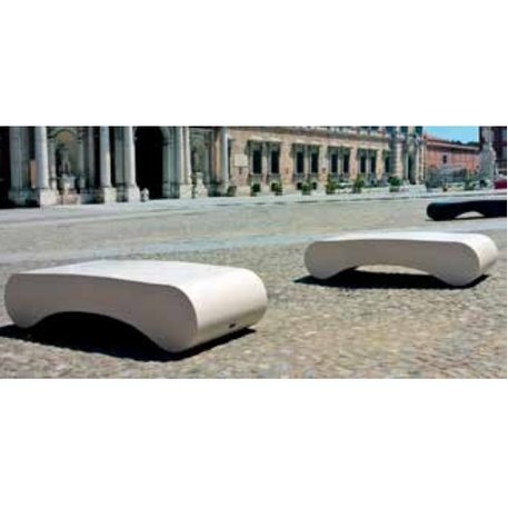 Concrete bench 'ABIGAILLE'