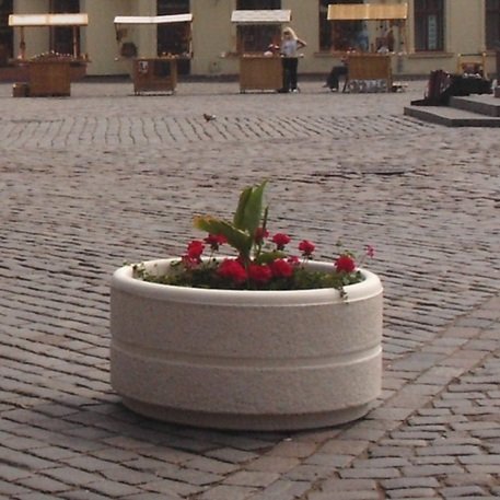 Concrete flower planter 'Opera / Ø1100x550mm'