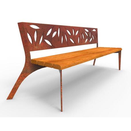 Metal bench 'IROKO_ STF/20-04-56/MDL'