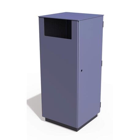 Metal litter bin 'STF/21-07-19MDL'