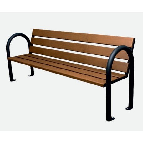 Metal bench 'ALDER_BD/L210/MDL'