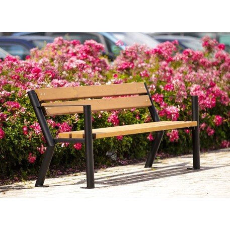 Metal bench 'ALDER_BD/L417/MDL'