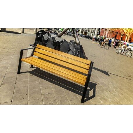 Metal bench 'ALDER_BD/L417-Bis/MDL'