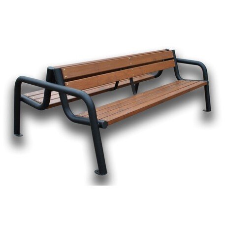 Metal bench 'ALDER_BD/LB002/MDL'