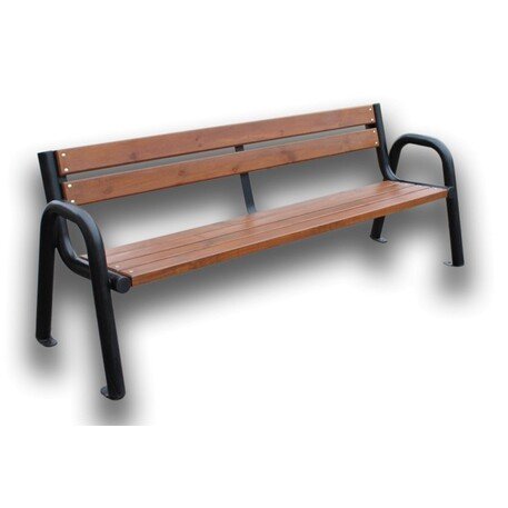 Metal bench 'ALDER_BD/LB005/MDL'