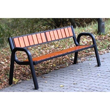 Metal bench 'ALDER_BD/L016P/MDL'