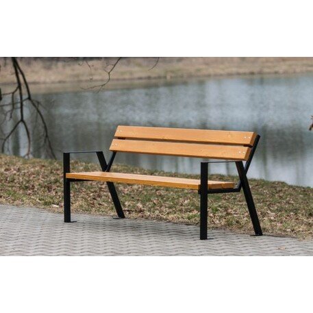 Metal bench 'ALDER_BD/L018/MDL'