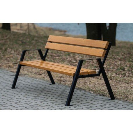 Metal bench 'ALDER_BD/L017/MDL'