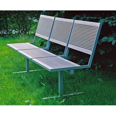 Metal bench 'STEEL_BD/L040/MDL'