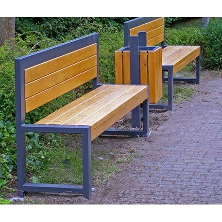 Metal bench 'ALDER_BD/L053/MDL'