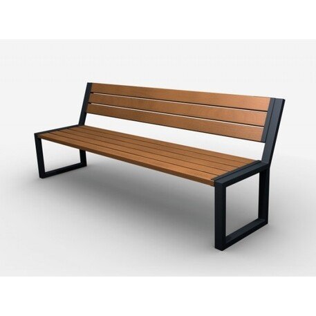 Metal bench 'ALDER_BD/L083/MDL'