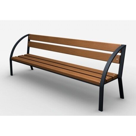 Metal bench 'ALDER_BD/L086/MDL'