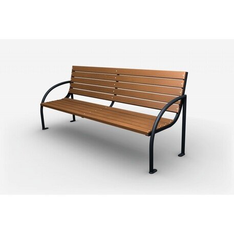 Metal bench 'ALDER_BD/L092/MDL'