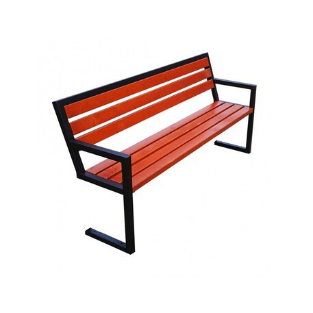 Metal bench 'ALDER_BD/L328_1304/MDL'