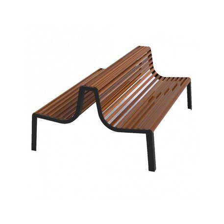 Metal bench 'ALDER_BD/L391/MDL'