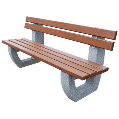 Concrete bench 'BR/LB147/MDL'