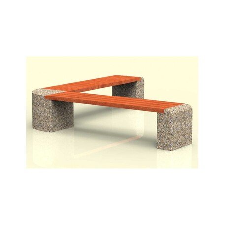 Concrete bench 'BR/LB303'