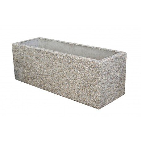 Concrete flower planter 112x40x40cm