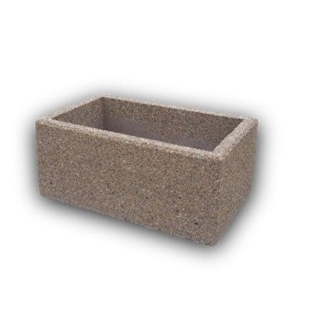 Concrete flower planter 80x50x35cm