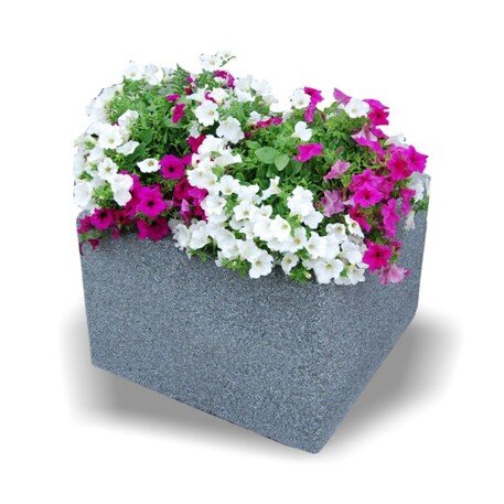 Concrete flower planter 75x75x50cm