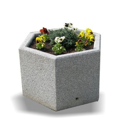 Concrete flower planter 69x80x50cm