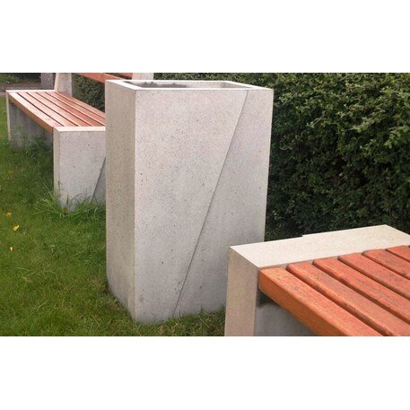 Pflanzkübel aus Beton 35x45x75cm