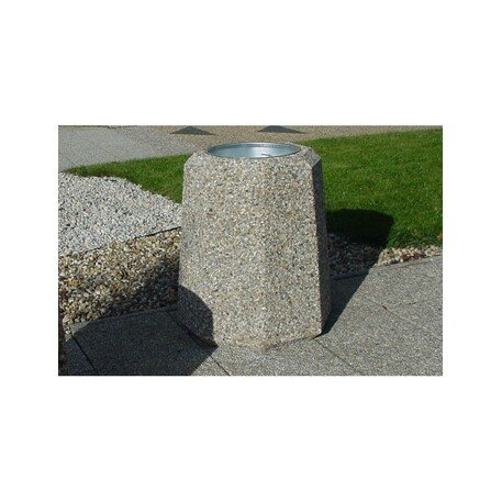 Concrete litter bin '56,5xH/69cm / 40L'