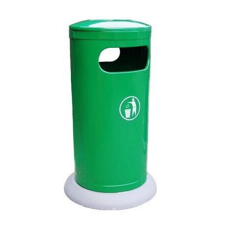 Metal litter bin '50L'